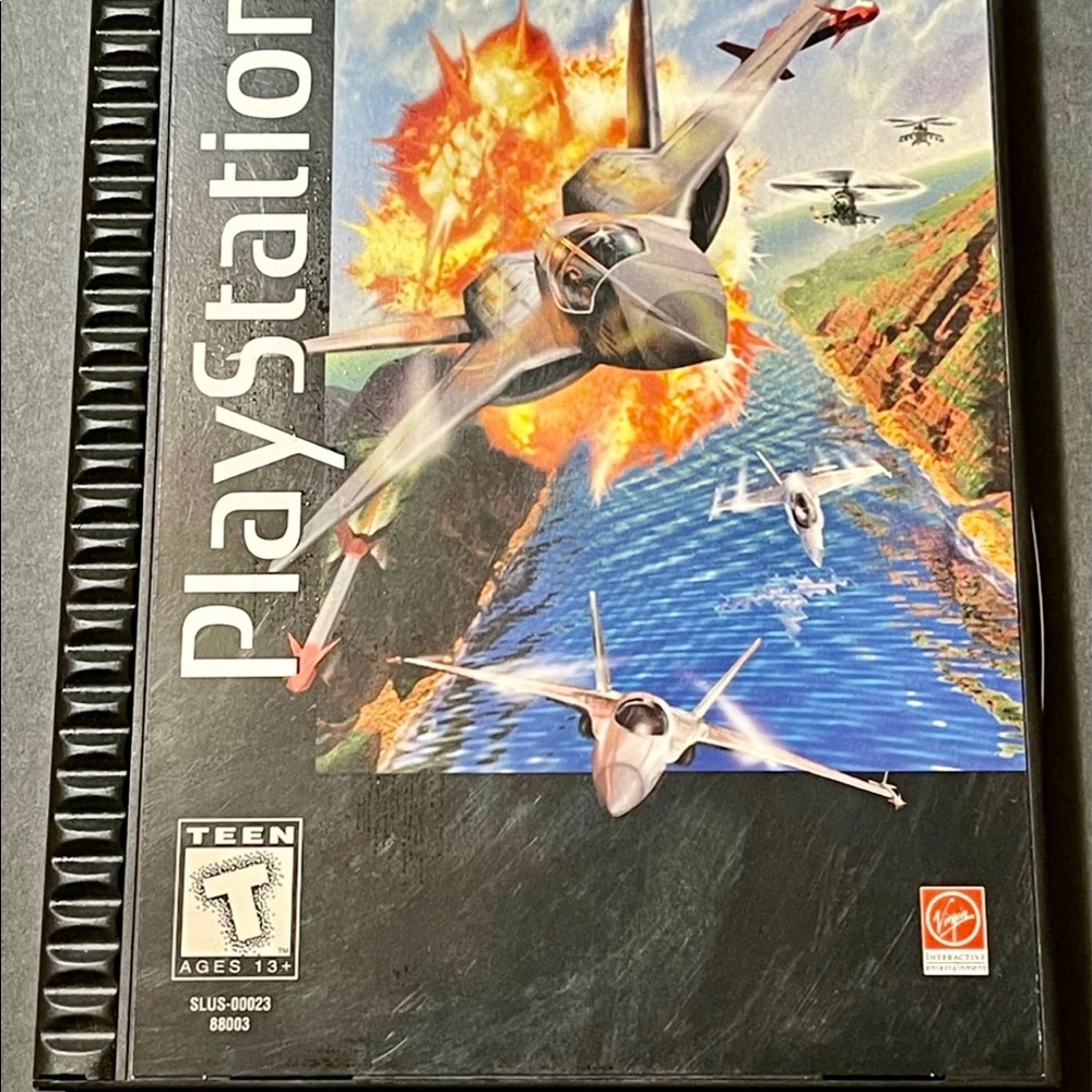 AGILE WARRIOR F-lllX for PS1--Like New